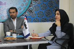 بازدید مدیر کل آموزش و پرورش و رئیس اداره قرآنی اوقاف از ایکنای مرکزی/عکاس: زهرا بهرامی