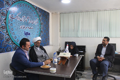 بازدید مدیر کل آموزش و پرورش و رئیس اداره قرآنی اوقاف از ایکنای مرکزی/عکاس: زهرا بهرامی