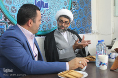 بازدید مدیر کل آموزش و پرورش و رئیس اداره قرآنی اوقاف از ایکنای مرکزی/عکاس: زهرا بهرامی