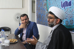 بازدید مدیر کل آموزش و پرورش و رئیس اداره قرآنی اوقاف از ایکنای مرکزی/عکاس: زهرا بهرامی