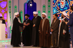 تقدیر از برگزیدگان رشته معارف تفسیر مسابقات سراسری قرآن - اراک/عکاس:طاها نظیری