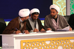 رقابت رشته حفظ احادیث و معارف مسابقات سراسری قرآن - اراک/عکاس:طاها نظیری