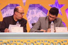 رقابت‌های رشته هم‌سرایی و هم‌خوانی مسابقات سراسری قرآن - اراک/عکاس:طاها نظیری