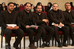 رقابت‌های رشته هم‌سرایی و هم‌خوانی مسابقات سراسری قرآن - اراک/عکاس:طاها نظیری