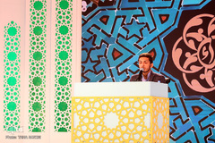 رقابت متسابقان رشته حفظ ۱۰ جزء، ۲۰ جزء و ترتیل مسابقات سراسری قرآن - اراک/عکاس:طاها نظیری