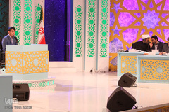 رقابت متسابقان رشته حفظ ۱۰ جزء، ۲۰ جزء و ترتیل مسابقات سراسری قرآن - اراک/عکاس:طاها نظیری