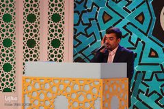 رقابت متسابقان رشته حفظ ۱۰ جزء، ۲۰ جزء و ترتیل مسابقات سراسری قرآن - اراک/عکاس:طاها نظیری
