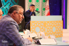 رقابت متسابقان رشته حفظ ۱۰ جزء، ۲۰ جزء و ترتیل مسابقات سراسری قرآن - اراک/عکاس:طاها نظیری