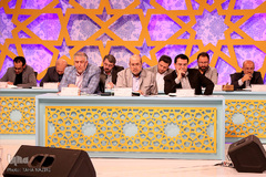 رقابت متسابقان رشته حفظ ۱۰ جزء، ۲۰ جزء و ترتیل مسابقات سراسری قرآن - اراک/عکاس:طاها نظیری