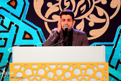 رقابت متسابقان رشته حفظ ۱۰ جزء، ۲۰ جزء و ترتیل مسابقات سراسری قرآن - اراک/عکاس:طاها نظیری
