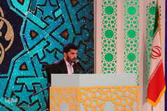 رقابت متسابقان رشته حفظ ۱۰ جزء، ۲۰ جزء و ترتیل مسابقات سراسری قرآن - اراک/عکاس:طاها نظیری