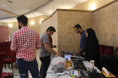 حال‌و‌هوای کوه‌ نور قبل از آغاز مسابقات بخش بانوان/عکاس:زهرا بهرامی