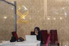 حال‌و‌هوای کوه‌ نور قبل از آغاز مسابقات بخش بانوان/عکاس:زهرا بهرامی