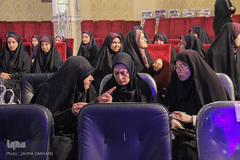 حال‌و‌هوای کوه‌ نور قبل از آغاز مسابقات بخش بانوان/عکاس:زهرا بهرامی