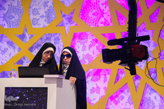 رقابت‌ رشته‌های تفسیر و دعاخوانی بخش بانوان مسابقات قرآن/عکاس:زهرا بهرامی