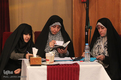 رقابت‌ رشته‌های تفسیر و دعاخوانی بخش بانوان مسابقات قرآن/عکاس:زهرا بهرامی