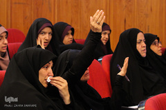 رقابت‌ رشته‌های تفسیر و دعاخوانی بخش بانوان مسابقات قرآن/عکاس:زهرا بهرامی