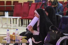 رقابت‌ رشته‌های تفسیر و دعاخوانی بخش بانوان مسابقات قرآن/عکاس:زهرا بهرامی