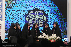 رقابت‌ رشته‌های حفظ و معارف حدیث بخش بانوان مسابقات قرآن - اراک/عکاس:زهرا بهرامی