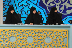 رقابت‌ رشته‌های حفظ و معارف حدیث بخش بانوان مسابقات قرآن - اراک/عکاس:زهرا بهرامی