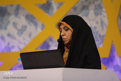 رقابت‌ دعاخوانی و حفظ موضوعی بخش بانوان مسابقات قرآن - اراک/عکاس:زهرا بهرامی