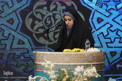رقابت‌ رشته‌های حفظ بخش بانوان مسابقات قرآن - اراک/عکاس:زهرا بهرامی