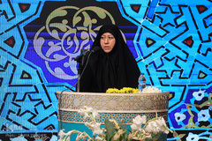 رقابت‌ رشته‌های حفظ بخش بانوان مسابقات قرآن - اراک/عکاس:زهرا بهرامی