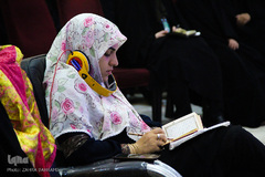 رقابت‌ رشته‌های حفظ بخش بانوان مسابقات قرآن - اراک/عکاس:زهرا بهرامی