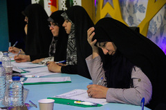 رقابت‌ رشته‌های حفظ بخش بانوان مسابقات قرآن - اراک/عکاس:زهرا بهرامی