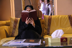 رقابت رشته قرائت بخش بانوان مسابقات سراسری قرآن/عکاس:زهرا بهرامی