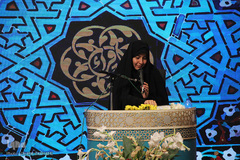 رقابت رشته قرائت بخش بانوان مسابقات سراسری قرآن/عکاس:زهرا بهرامی