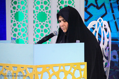 رقابت رشته قرائت بخش بانوان مسابقات سراسری قرآن/عکاس:زهرا بهرامی