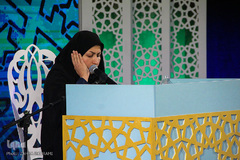 رقابت رشته قرائت بخش بانوان مسابقات سراسری قرآن/عکاس:زهرا بهرامی