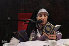 چهارمین روز مرحله نهایی مسابقات سراسری قرآن بانوان/عکاس:زهرا بهرامی