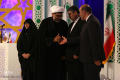 آیین اختتامیه مرحله نهایی مسابقات سراسری قرآن در بخش بانوان - اراک/عکاس:طاها نظیری