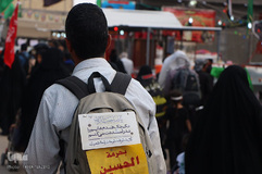 راهپیمایی اربعین حسینی(ع) در جاده نجف-کربلا/عکاس:طاها نظیری