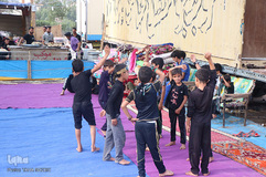 راهپیمایی اربعین حسینی(ع) در جاده نجف-کربلا/عکاس:طاها نظیری