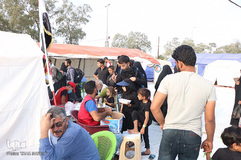 راهپیمایی اربعین حسینی(ع) در جاده نجف-کربلا/عکاس:طاها نظیری