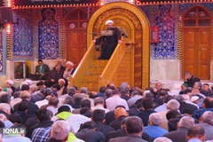 سخنرانی حجت‌الاسلام صابری اراکی در حرم سیدالشهدا(ع)
