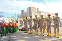 حضور «کاروان قرآن انقلاب» در گلزار شهدای اراک