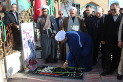 حضور «کاروان قرآن انقلاب» در گلزار شهدای اراک