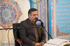 احمد ابوالقاسمی در محفل انس با قرآن در پالایشگاه نفت امام خمینی(ره) شازند
