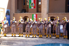 گلباران بیت امام راحل در خمین