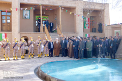 گلباران بیت امام راحل در خمین