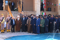 گلباران بیت امام راحل در خمین