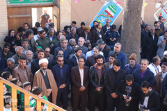 گلباران بیت امام راحل در خمین