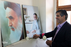 گلباران بیت امام راحل در خمین