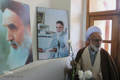 گلباران بیت امام راحل در خمین