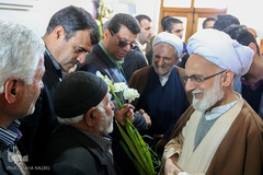 گلباران بیت امام راحل در خمین