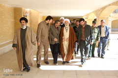 گلباران بیت امام راحل در خمین